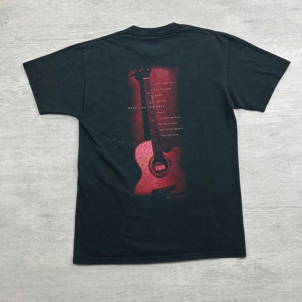Vintage 90s John Michael Montgomery Shirt Size Large 1996 Country Music Concert